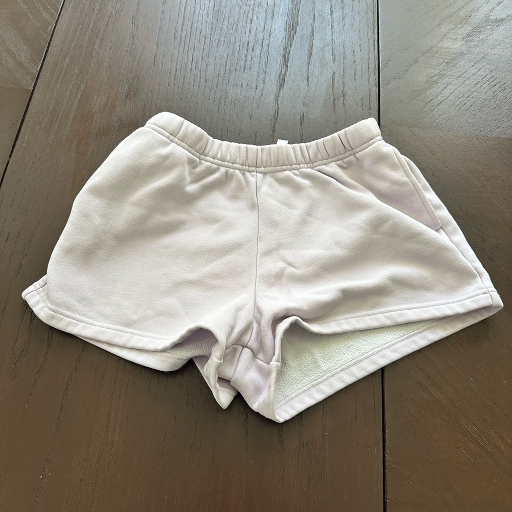 Fabletics Women's Athletic White Shorts